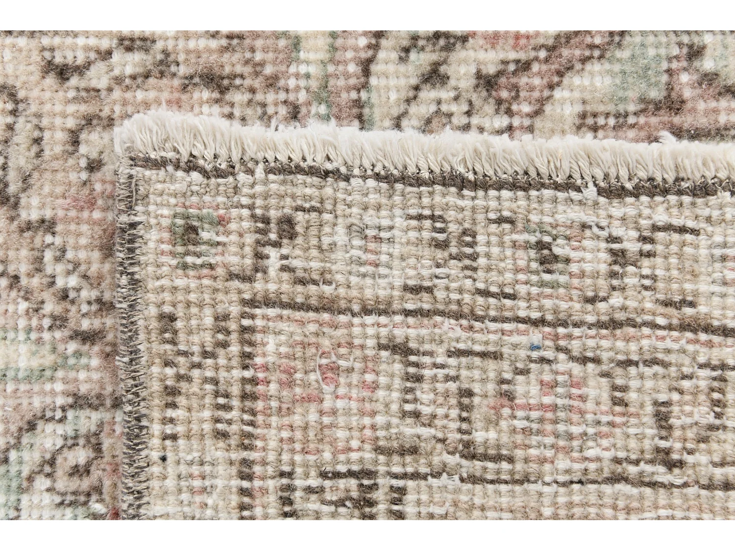 Wollteppich 213x307 Rosa Ultra Vintage