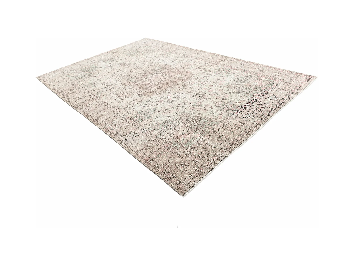 Tapis de laine 213x307 rose Ultra Vintage