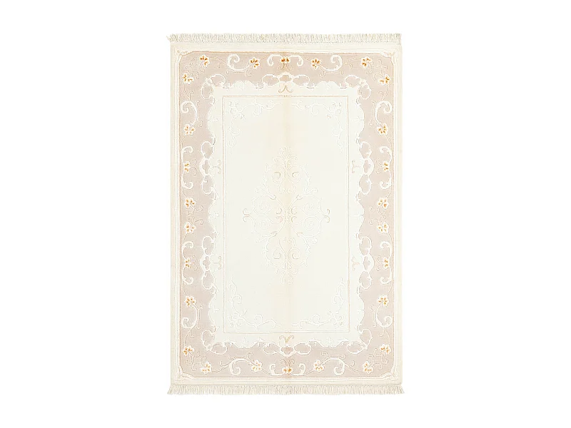 Wollteppich 122x185 Beige Darya