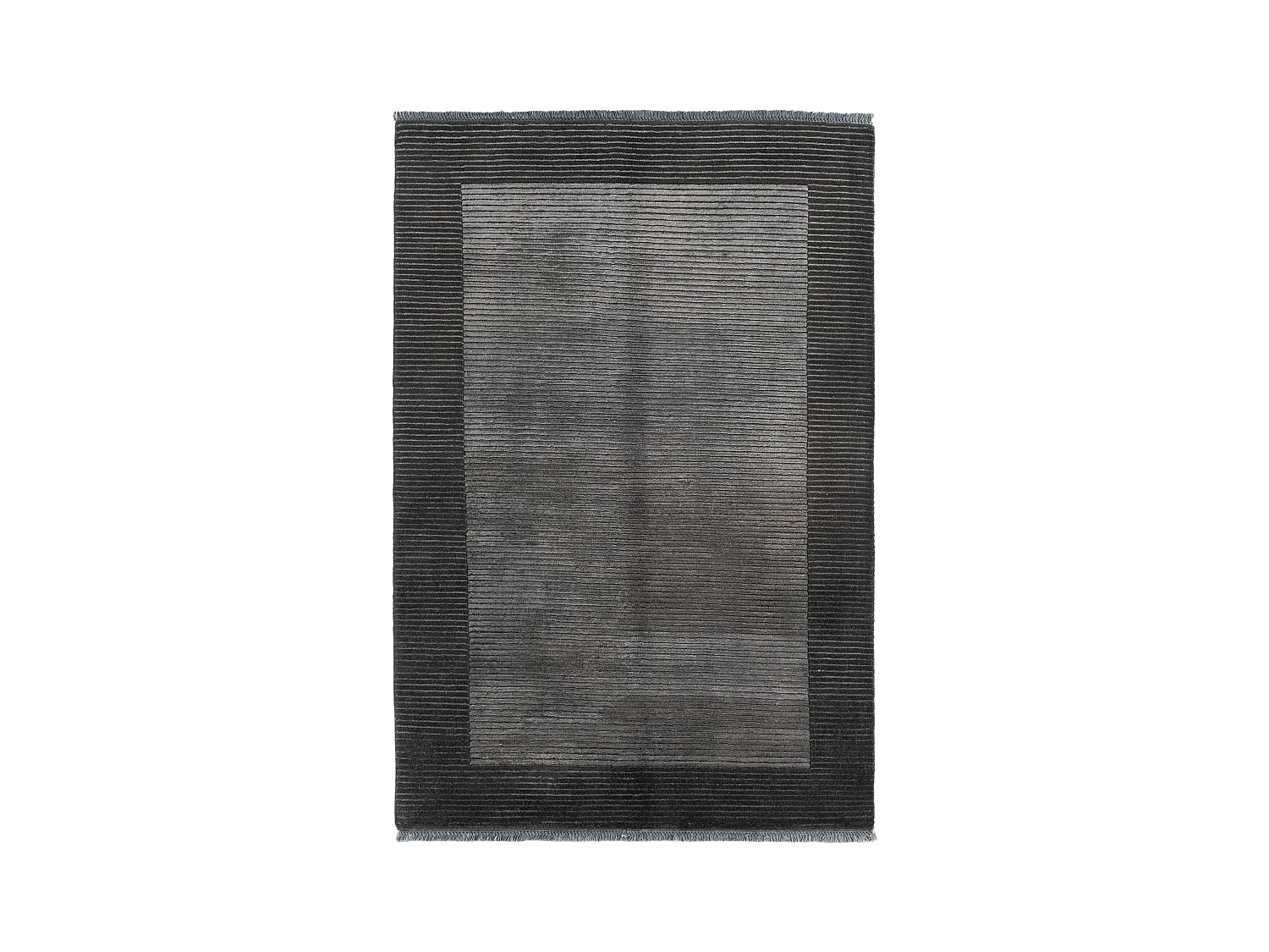 Tapis de laine 122x178 noir Darya