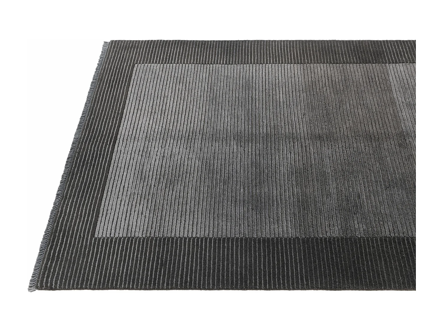 Tapis de laine 122x178 noir Darya