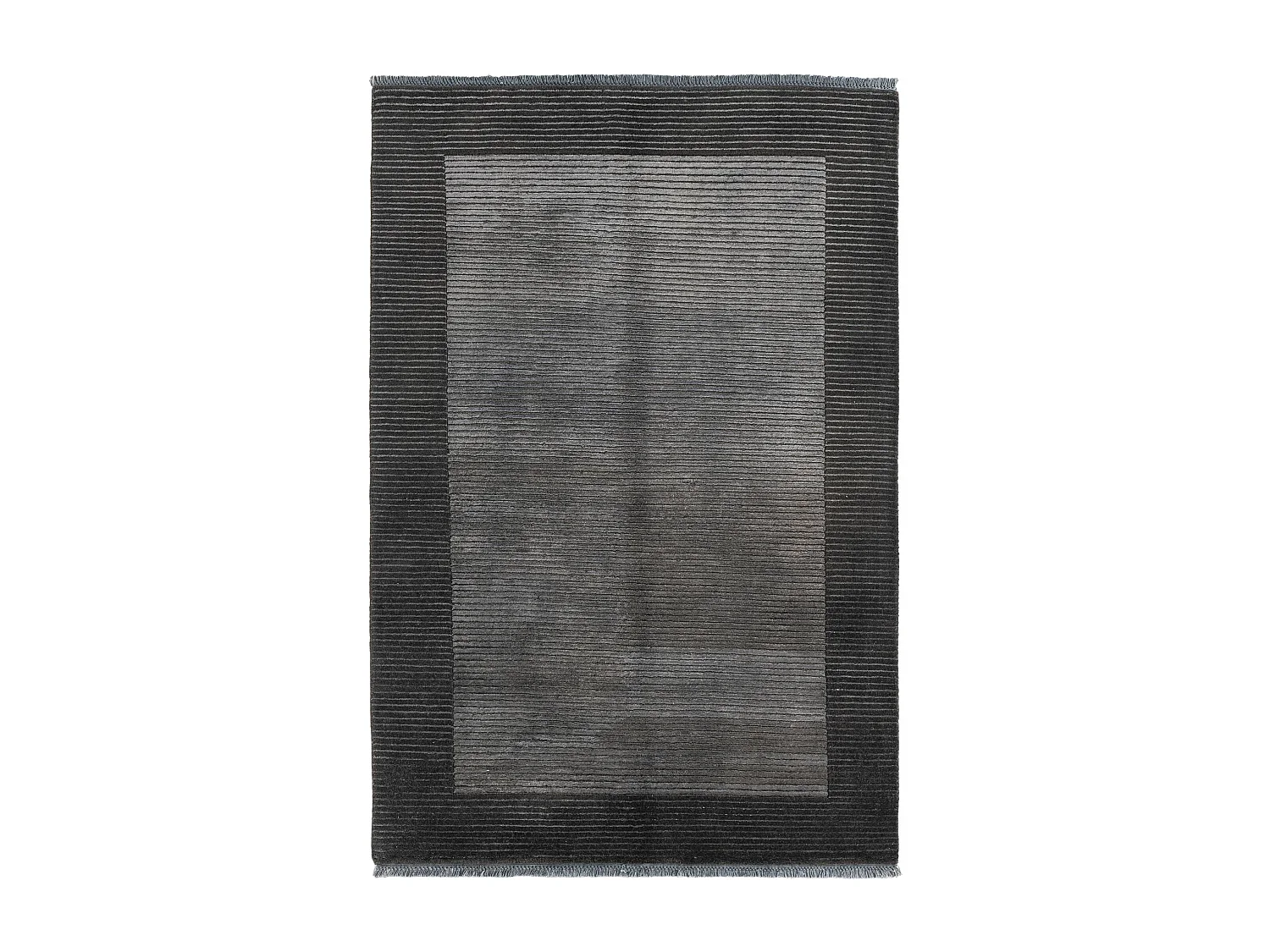 Tapis de laine 122x178 noir Darya
