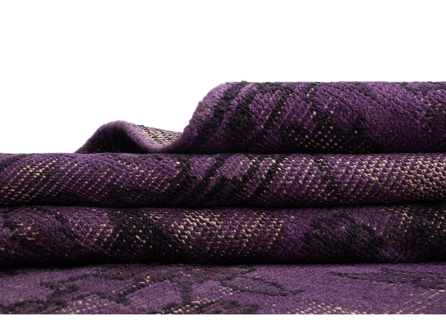 Tapis de laine 151x245 gris Vintage