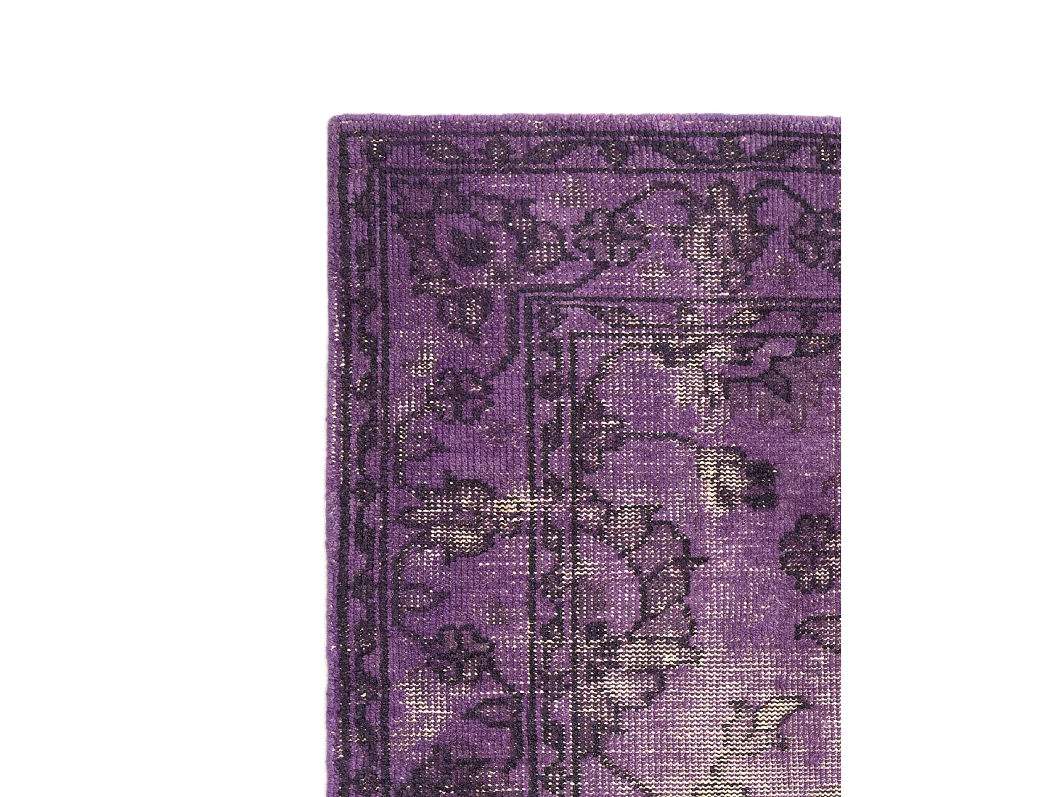 Tapis de laine 151x245 gris Vintage