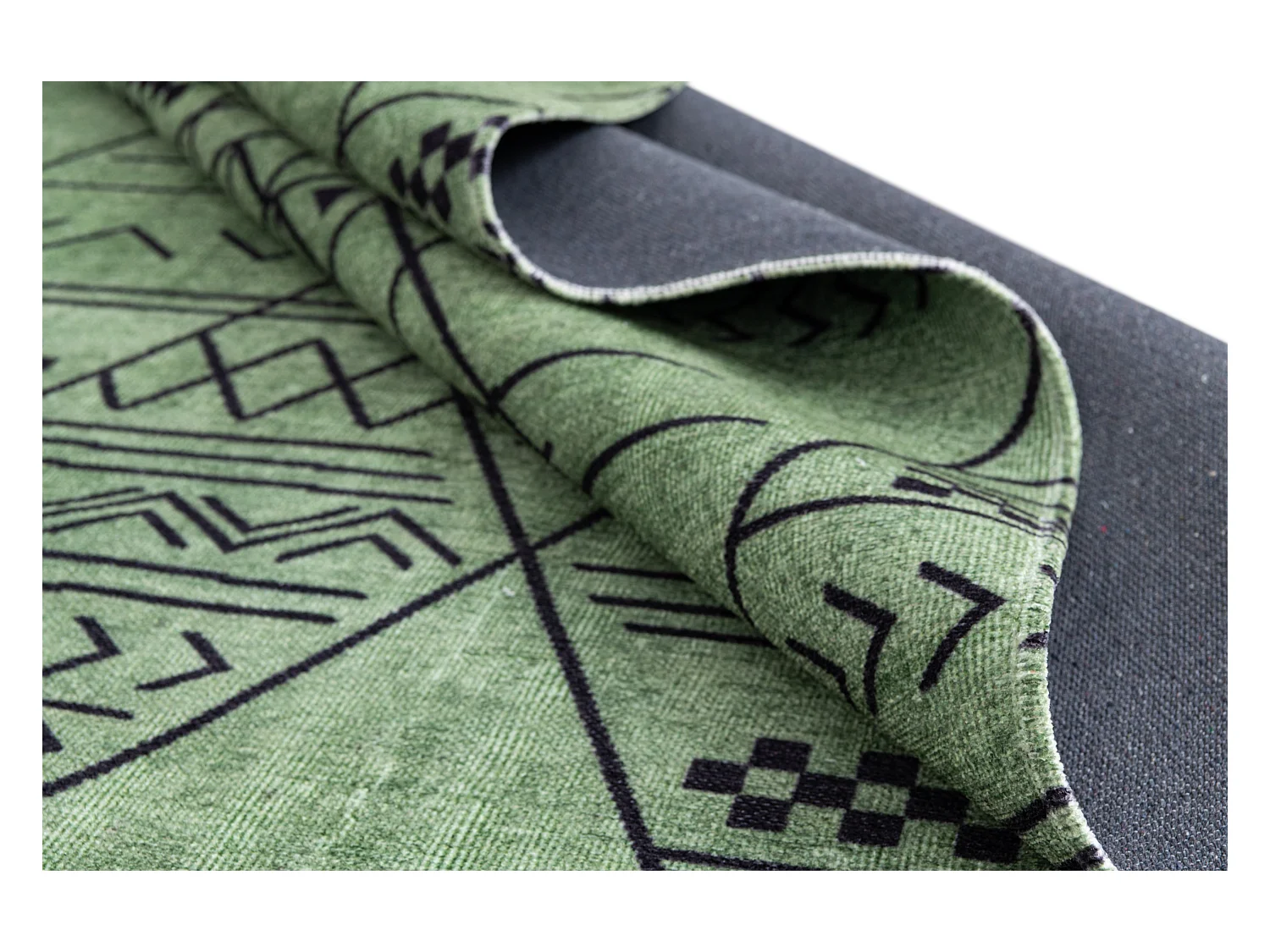 Tapis 65x120 vert Kriens Maya