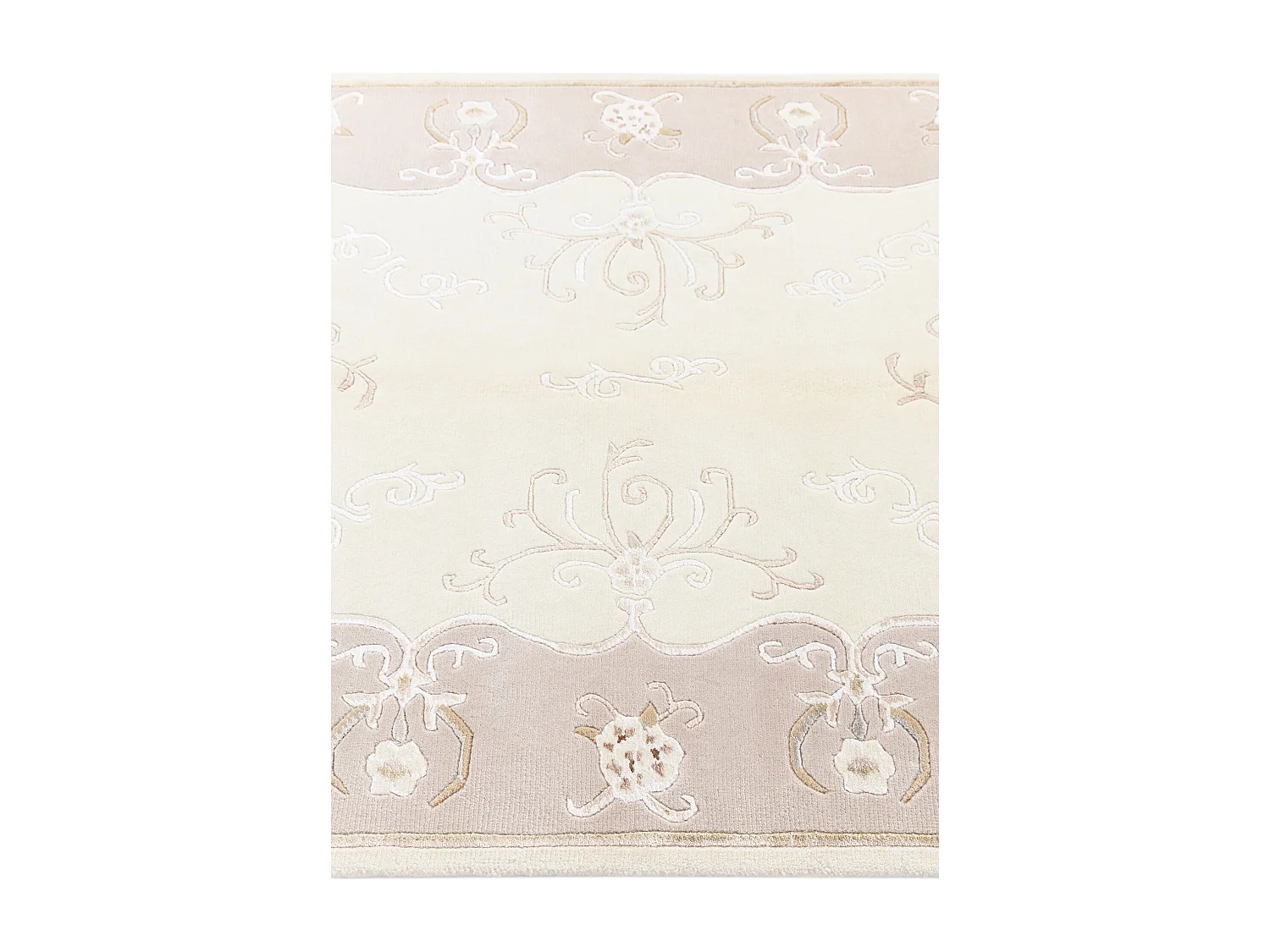 Tapis de laine 122x183 beige Darya