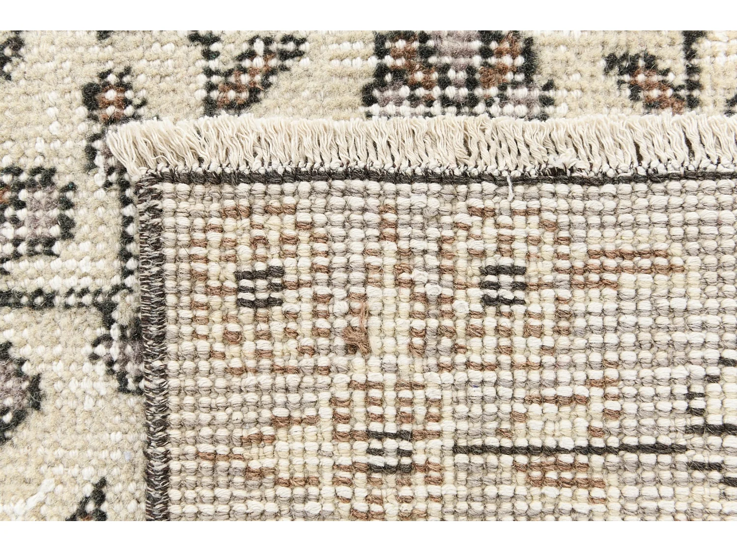 Wollteppich 152x262 Beige Ultra Vintage