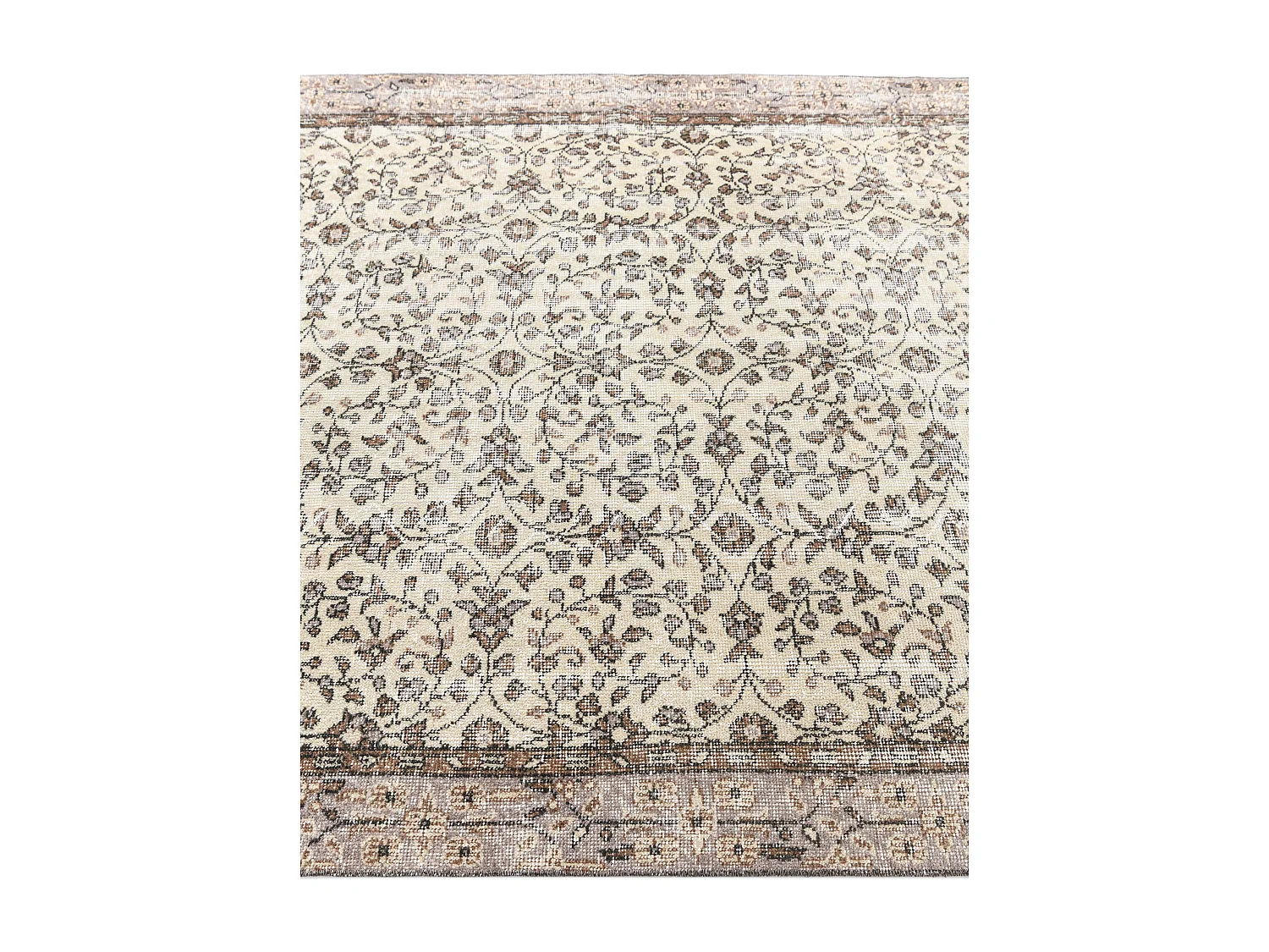 Tapis de laine 152x262 beige Ultra Vintage
