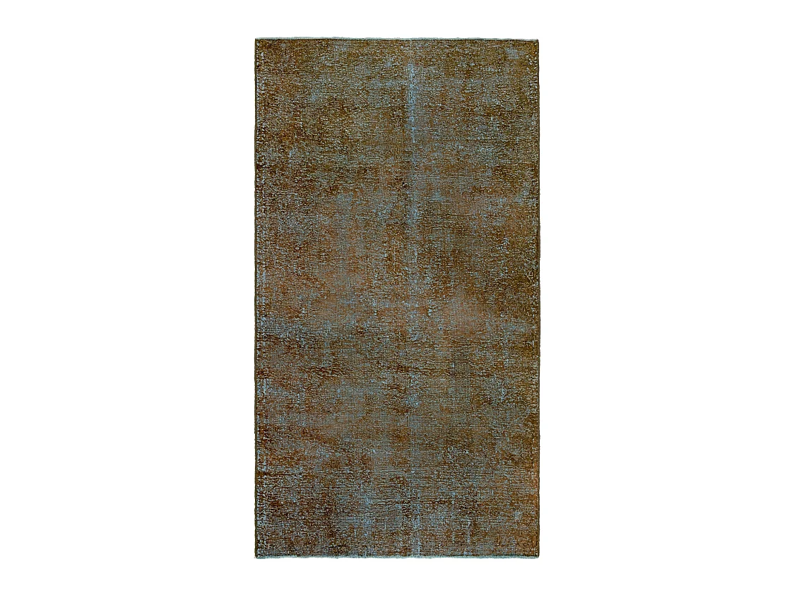 Wollteppich 111x203 Blau Vintage Royal