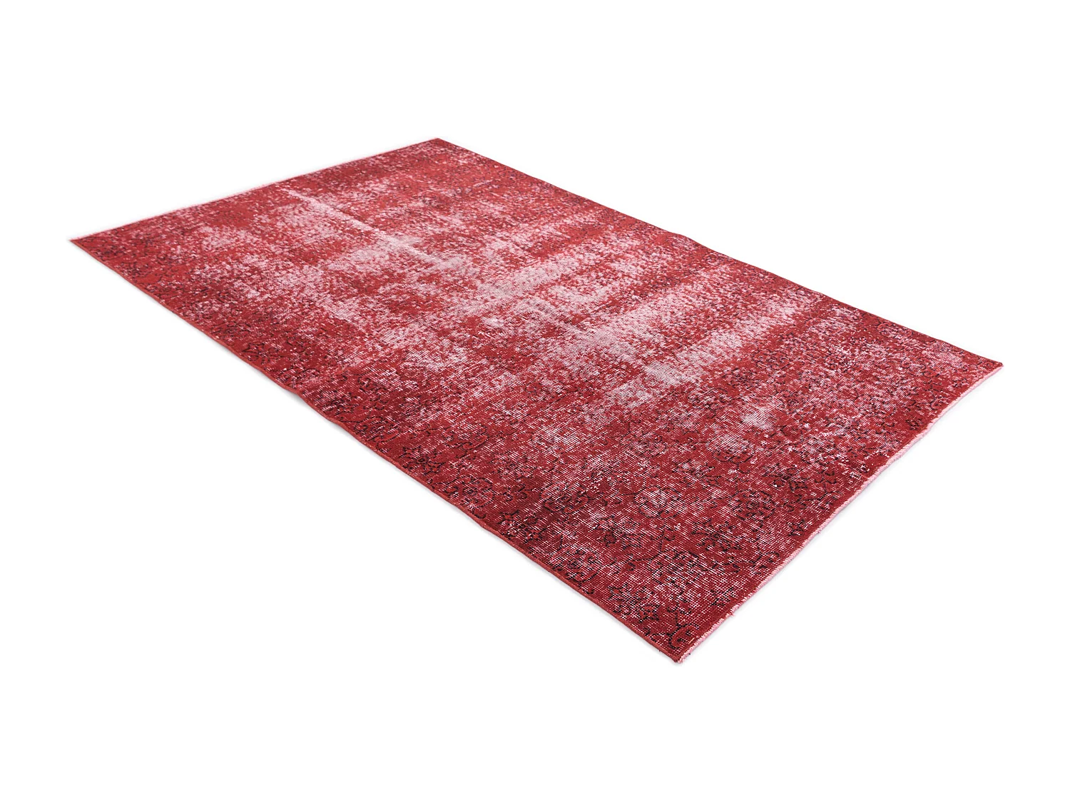 Tappeto in lana 112x201 rosso Ultra Vintage