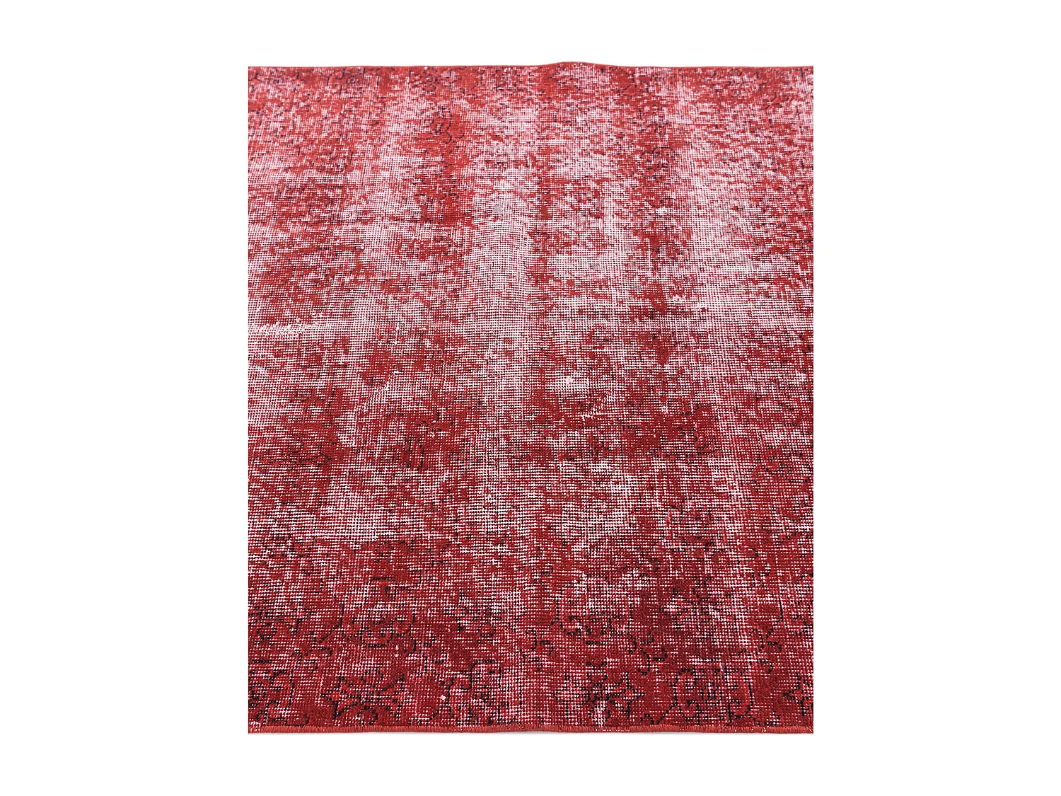 Tappeto in lana 112x201 rosso Ultra Vintage