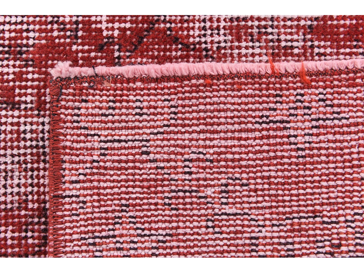 Tappeto in lana 112x201 rosso Ultra Vintage
