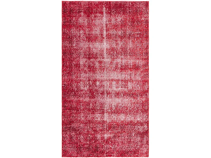 Tappeto in lana 112x201 rosso Ultra Vintage