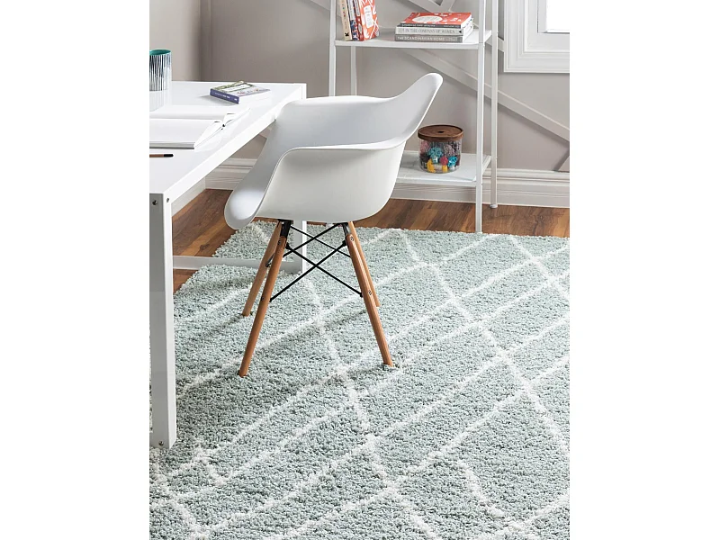 Tapis shaggy 275x365 vert Lachen Fence