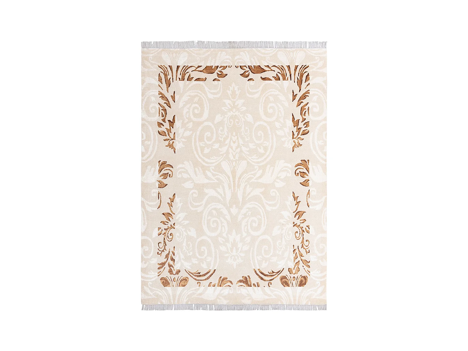 Wollteppich 178x244 Beige Darya