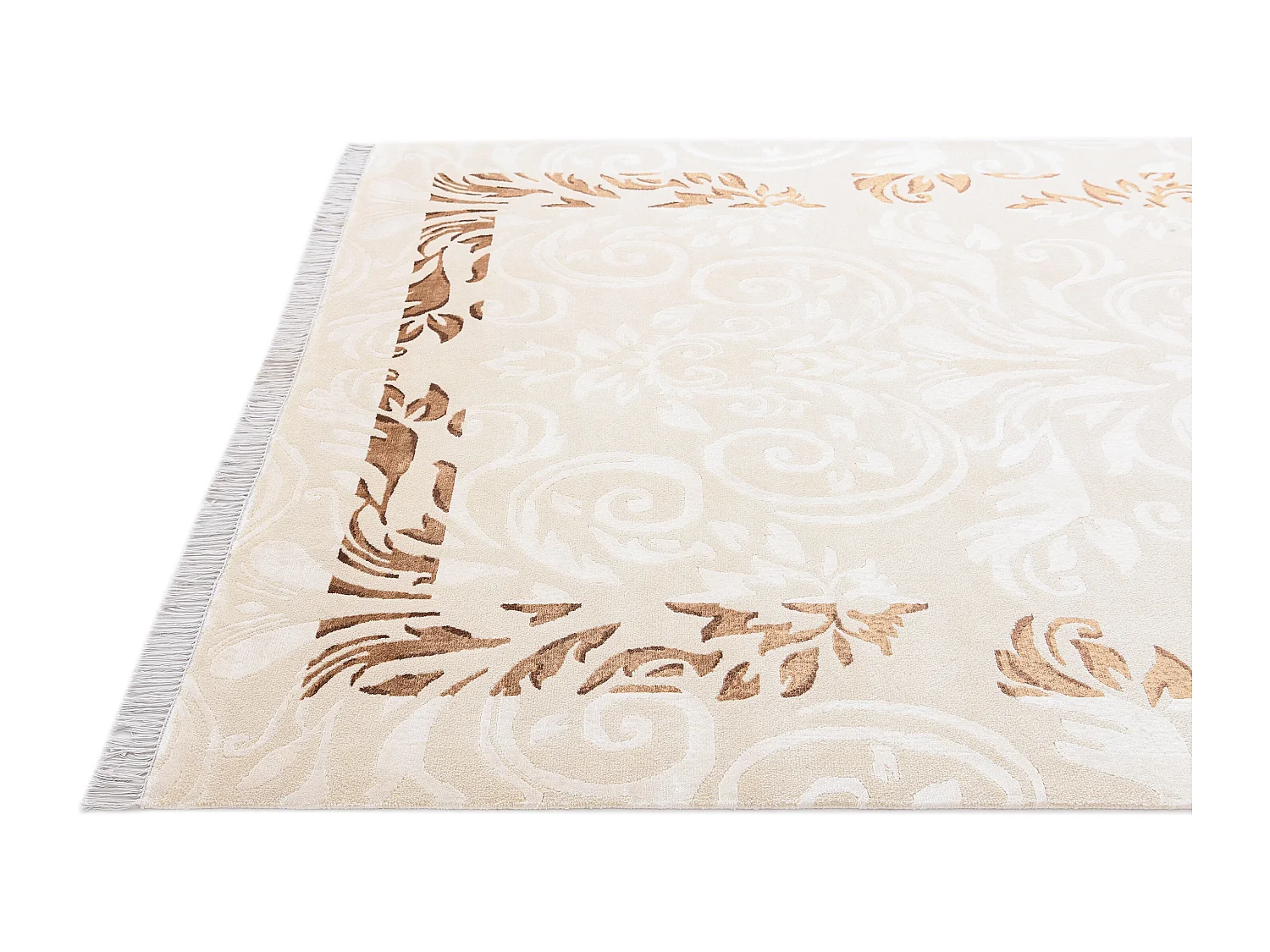 Tapis de laine 178x244 beige Darya
