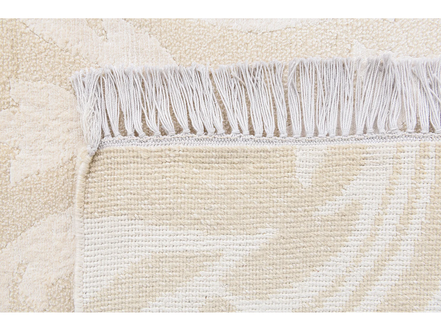 Tapis de laine 178x244 beige Darya