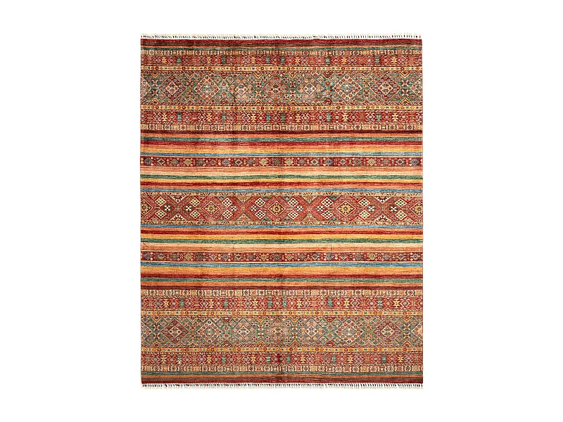 Tapis de laine 245x297 rouge Kaizar