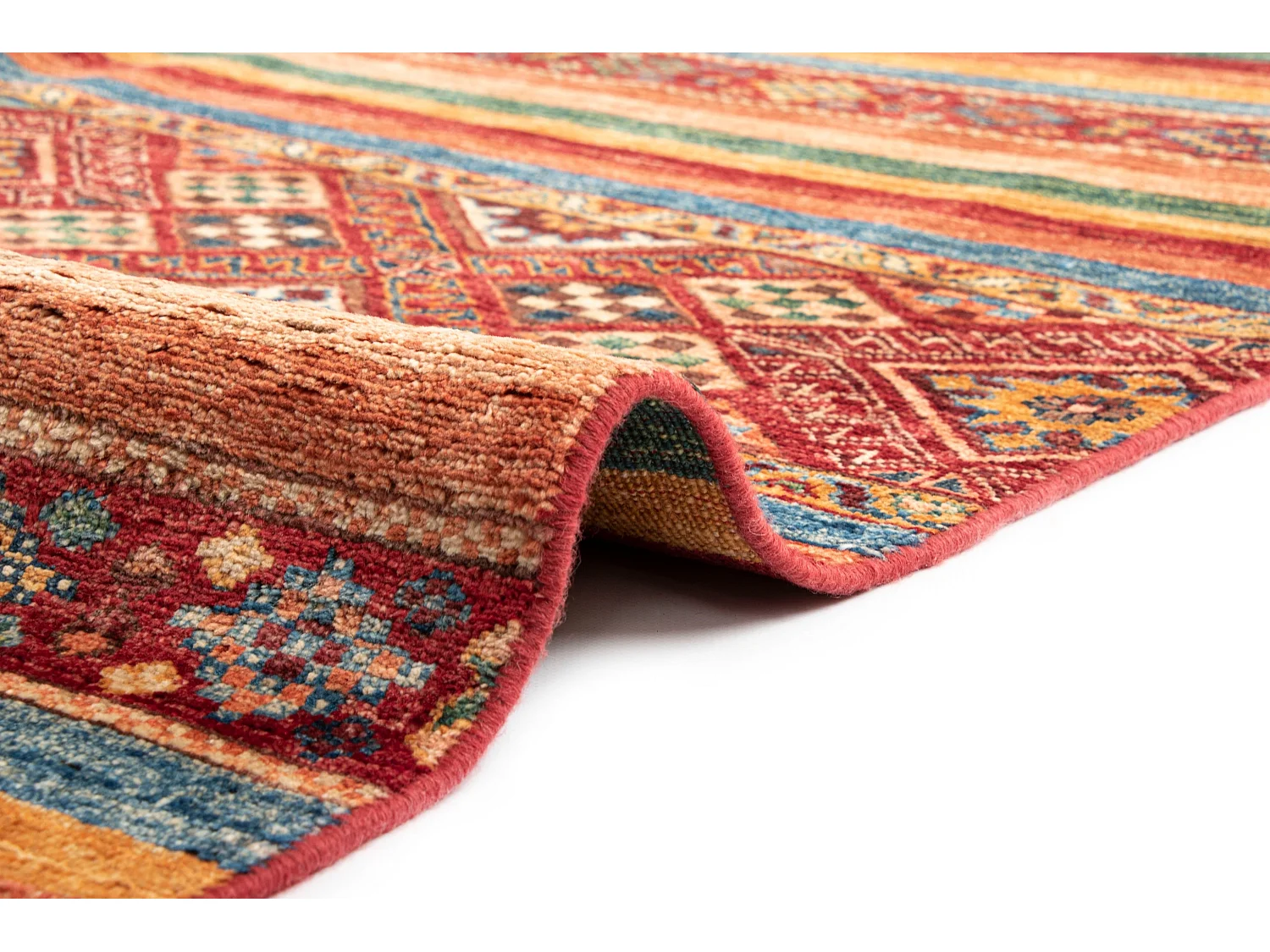 Tapis de laine 245x297 rouge Kaizar