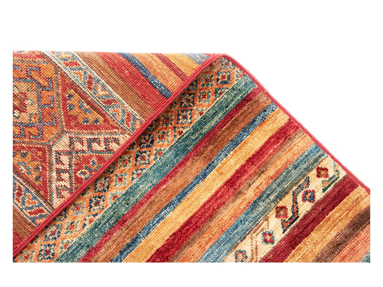 Tapis de laine 245x300 rouge Torkman