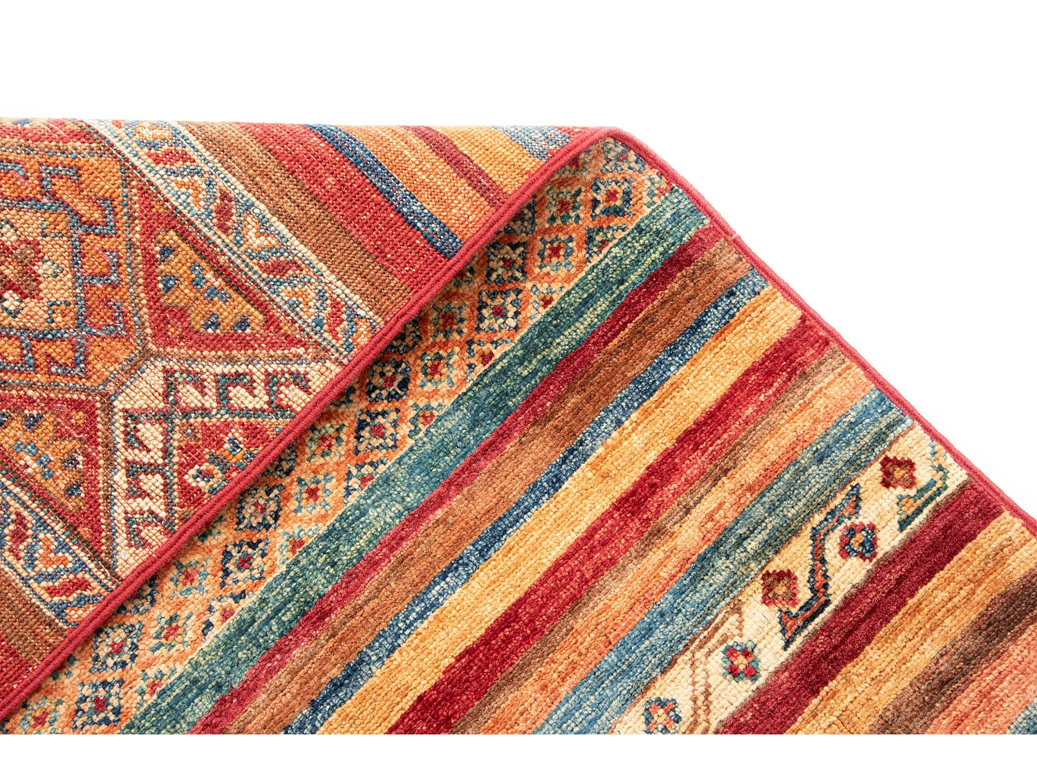 Tapis de laine 245x300 rouge Torkman