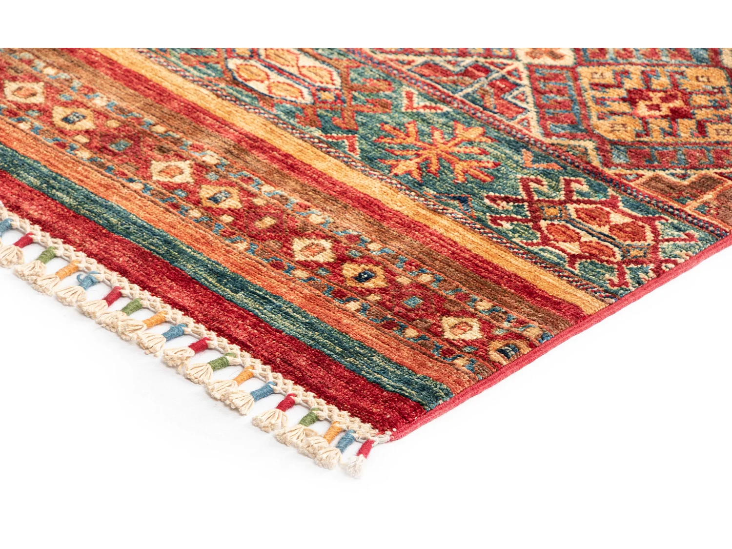Tapis de laine 245x300 rouge Torkman