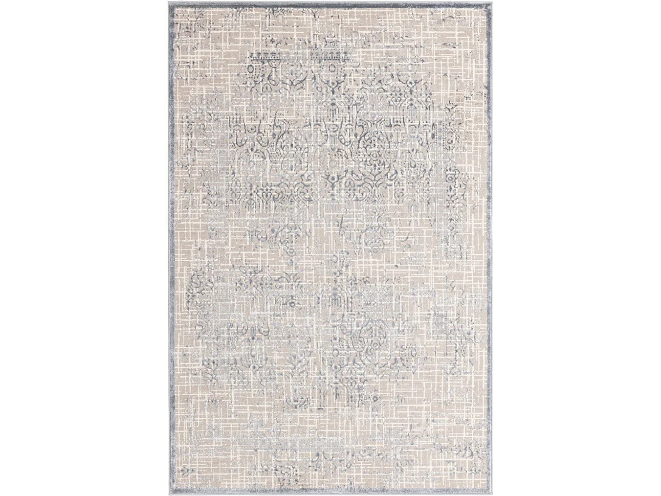 Tapis 240x305 blanc crème Bern Shimmer