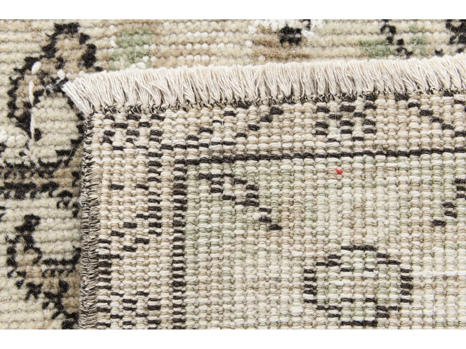 Tapis de laine 178x279 beige Ultra Vintage