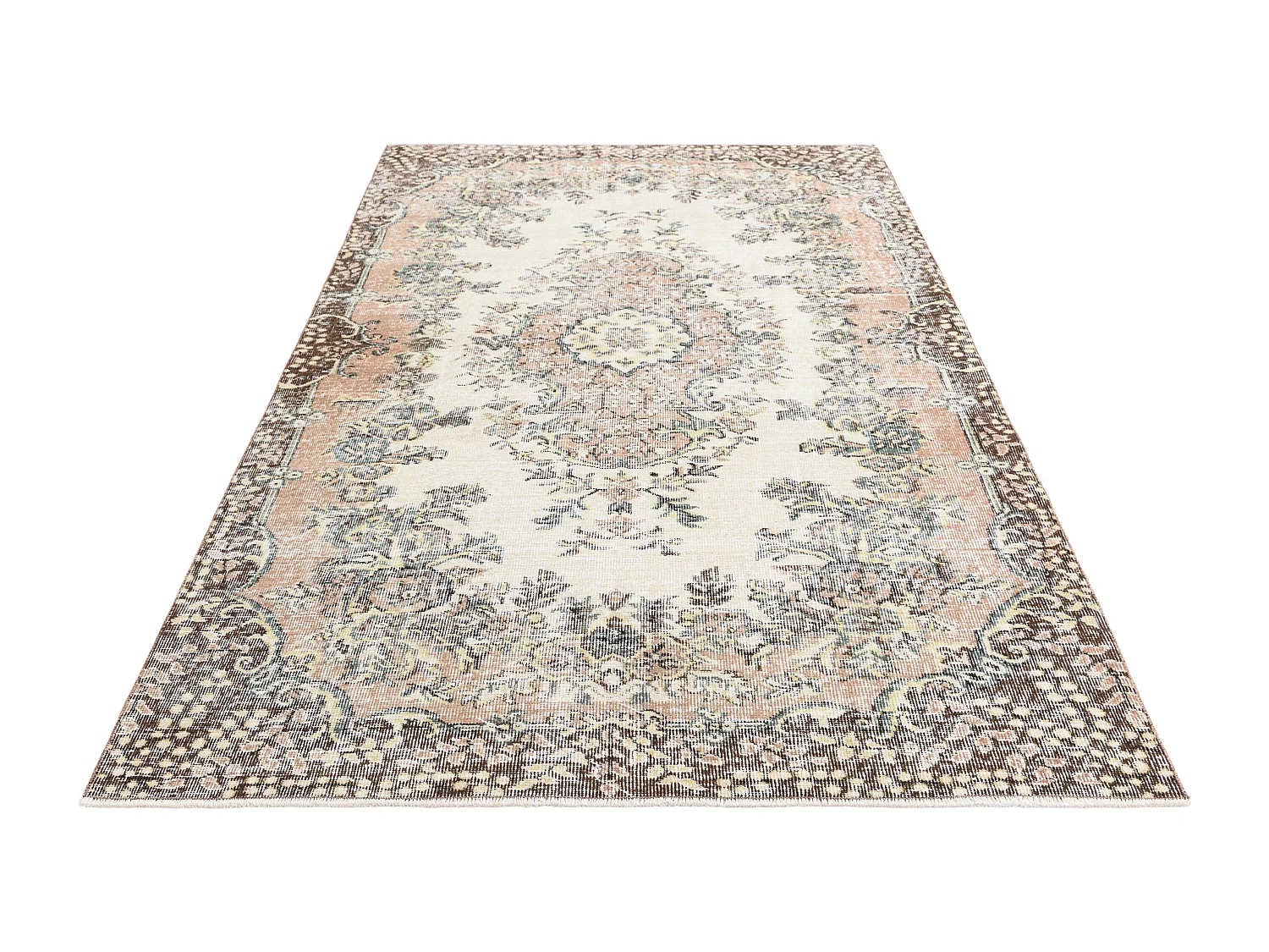 Tapis de laine 152x257 beige Ultra Vintage