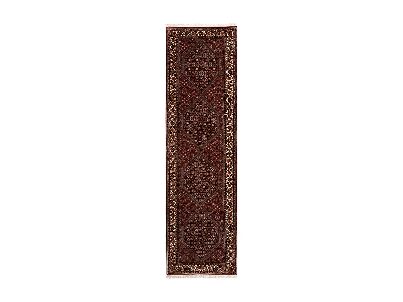 Tapis de couloir en laine 86x312 rouge Bidjar