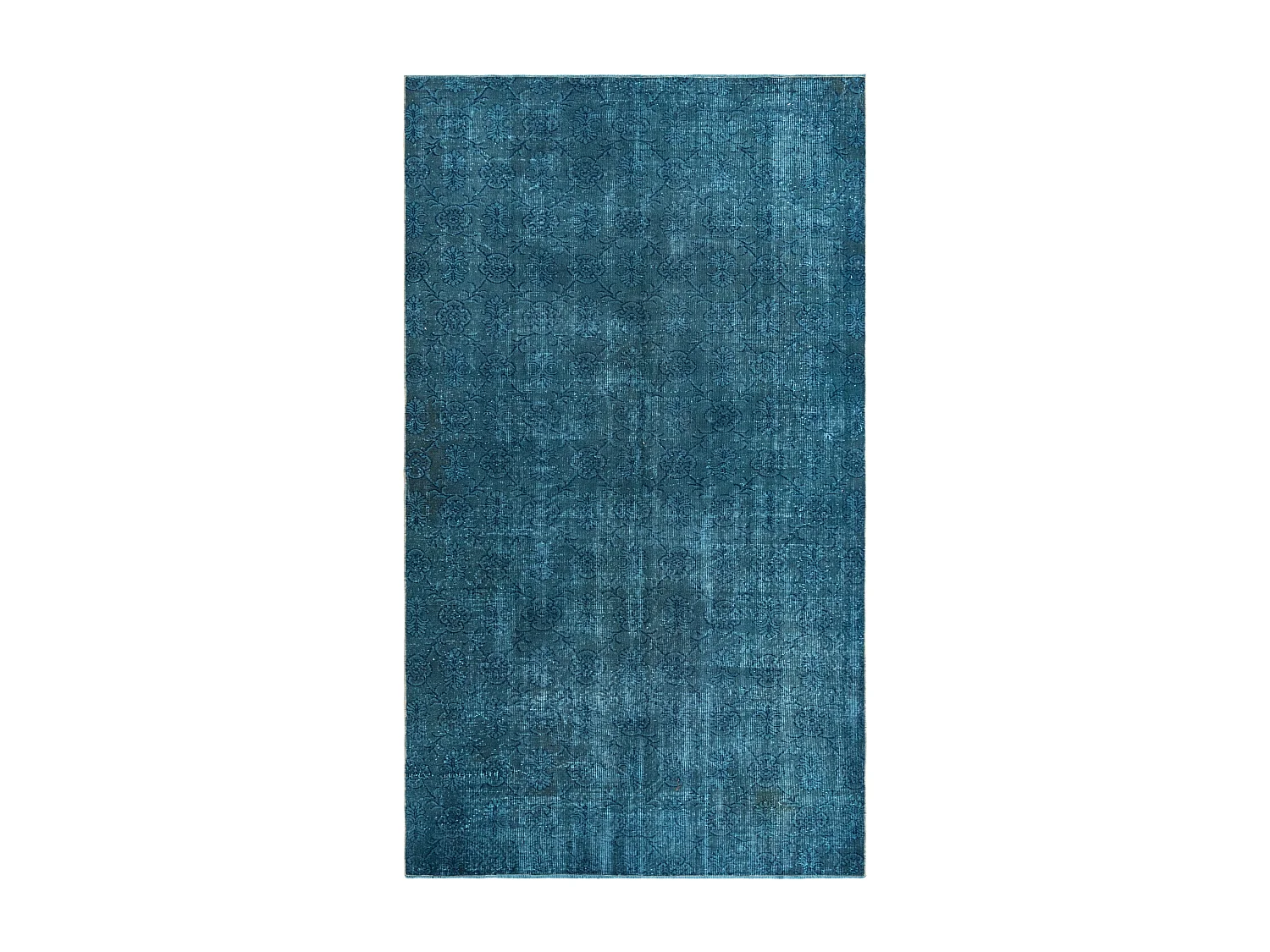 Tapis de laine 168x284 Bleu Ultra Vintage