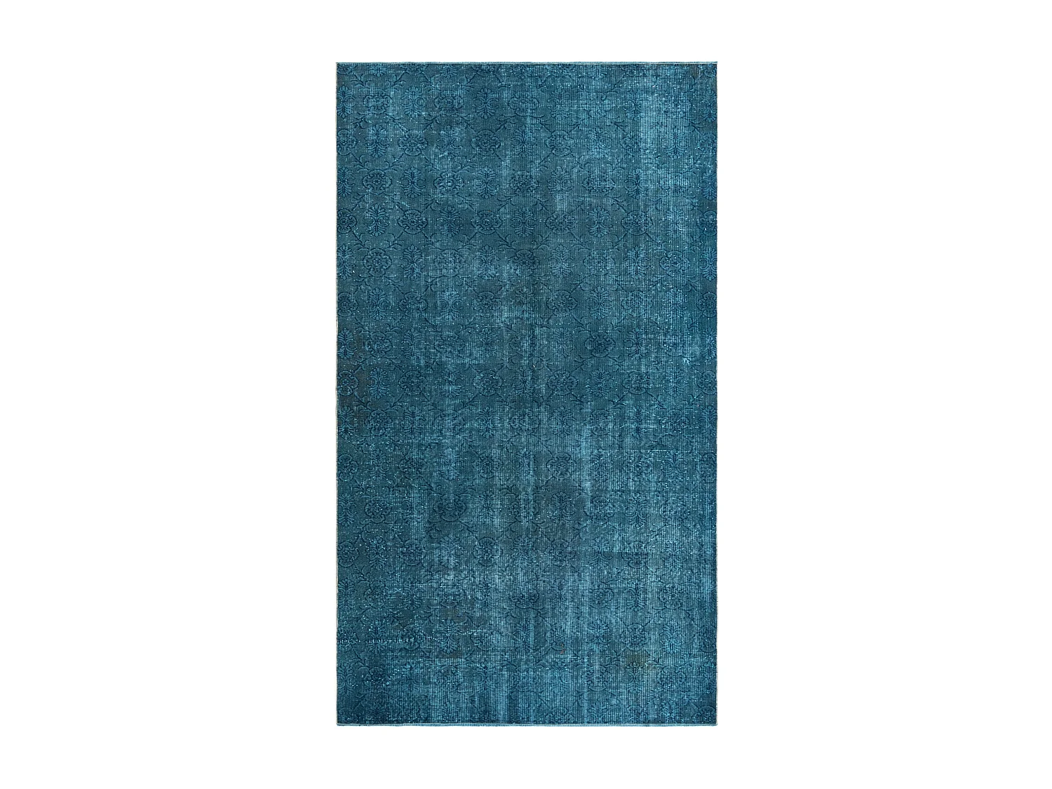 Tapis de laine 168x284 Bleu Ultra Vintage