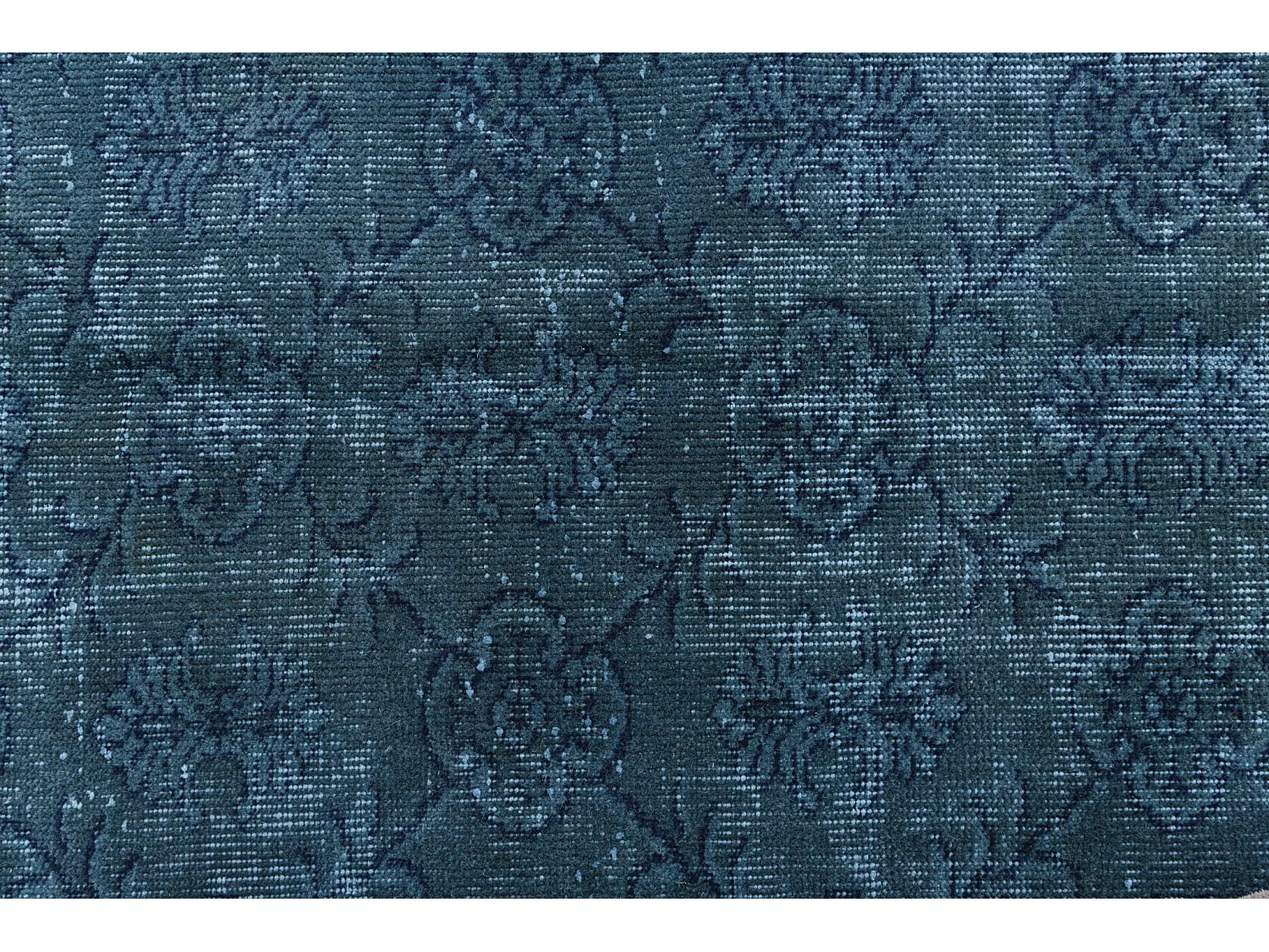 Tapis de laine 168x284 Bleu Ultra Vintage