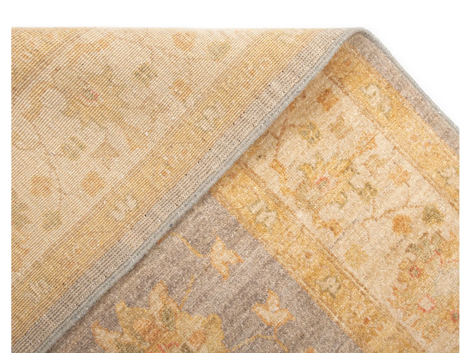 Tapis de laine 176x240 gris Kaizar