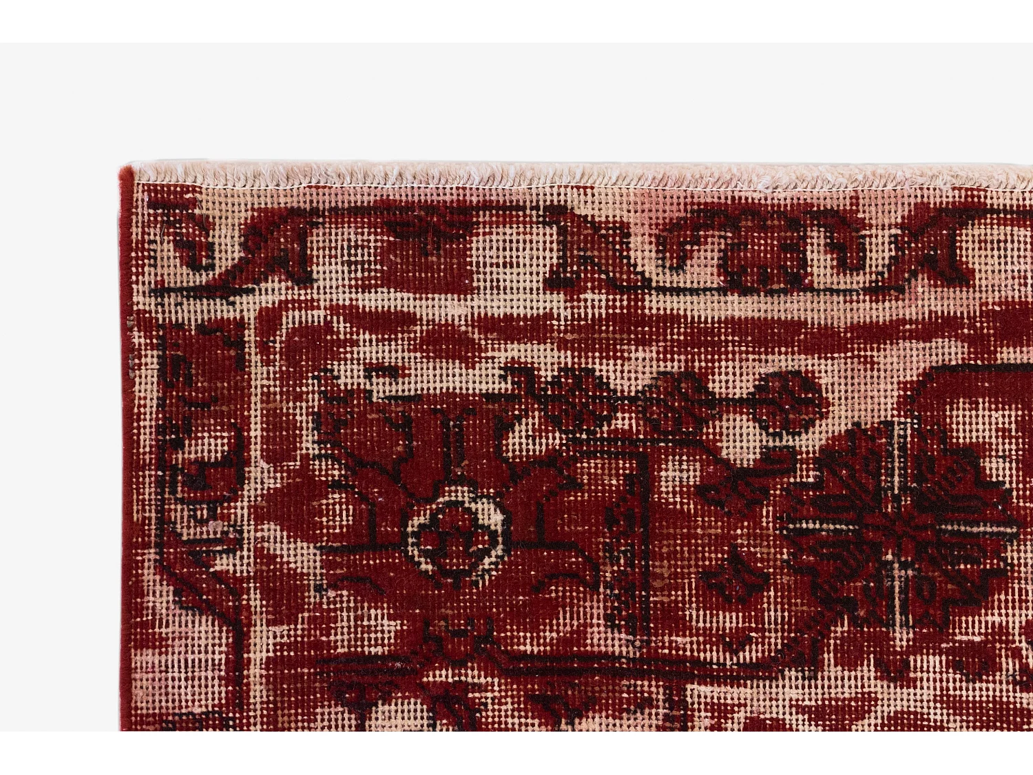 Tapis de laine 192x295 rouge Vintage Royal