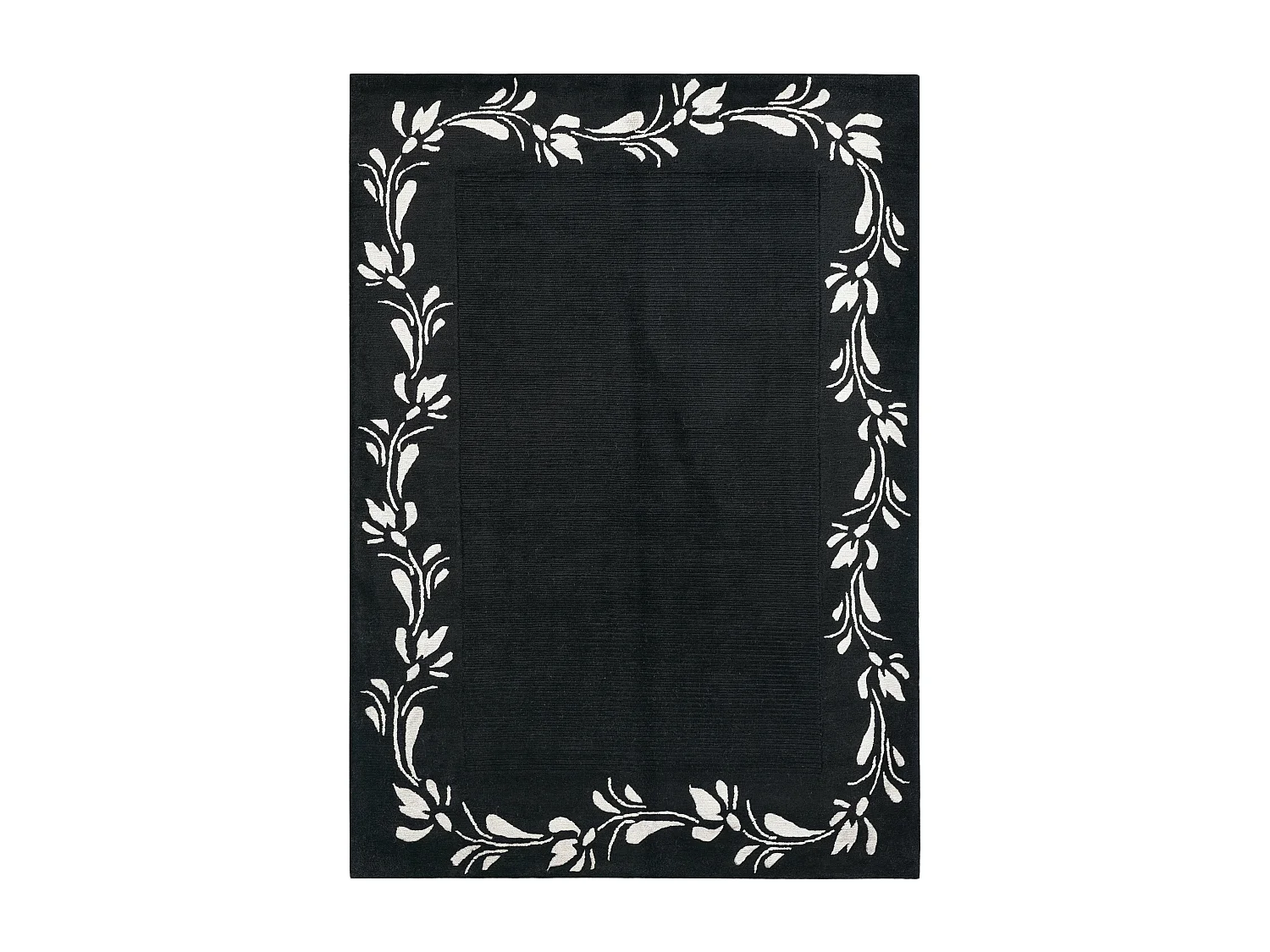 Tappeto in lana 124x183 nero Darya