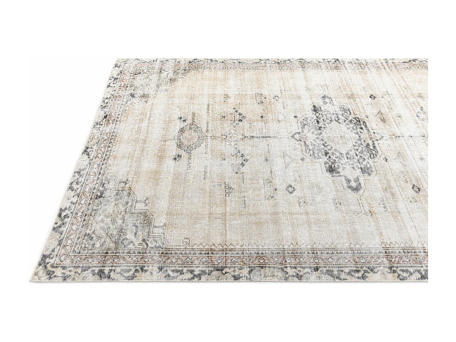 Wollteppich 160x259 Beige Ultra Vintage