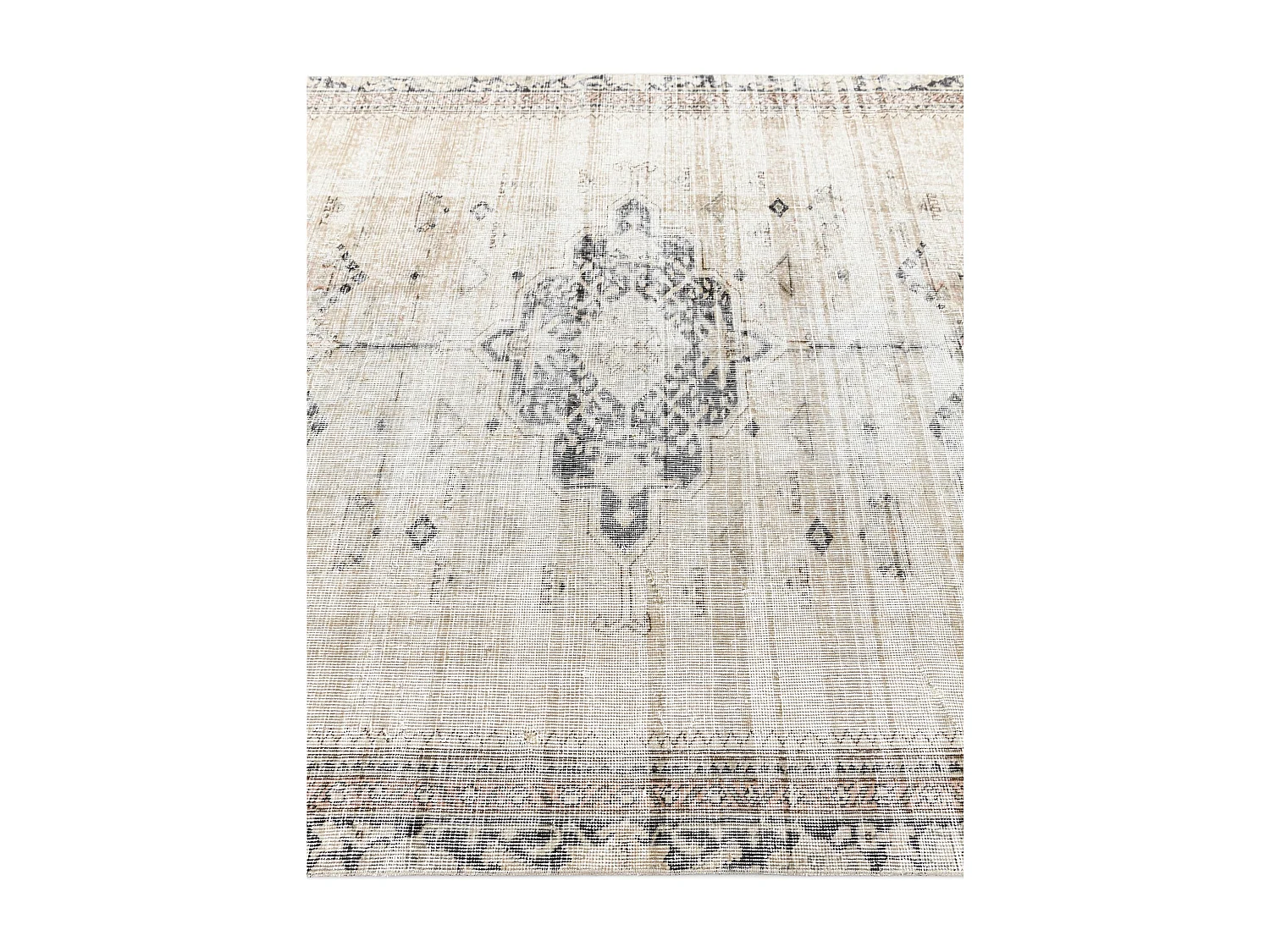 Wollteppich 160x259 Beige Ultra Vintage