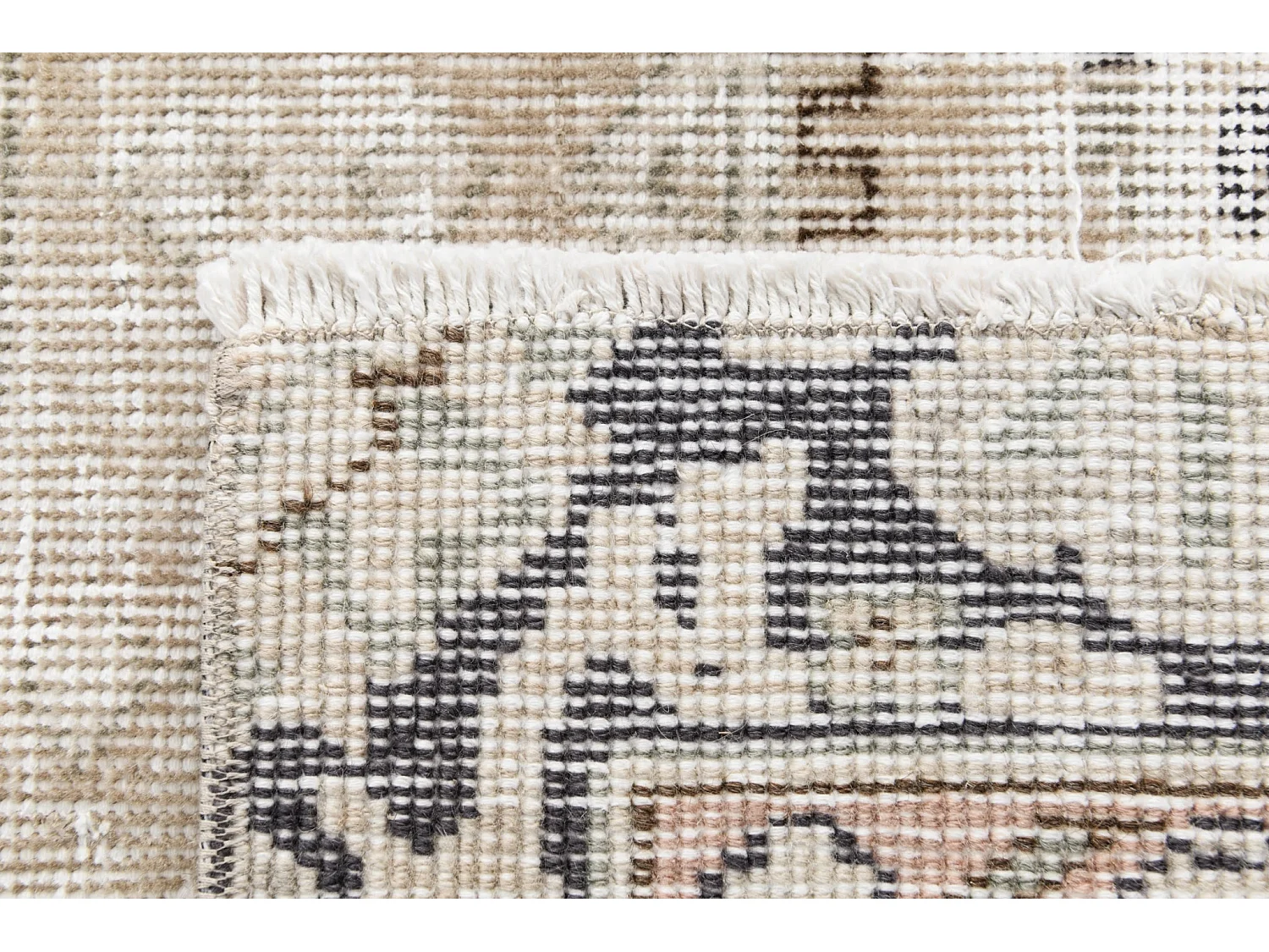 Wollteppich 160x259 Beige Ultra Vintage