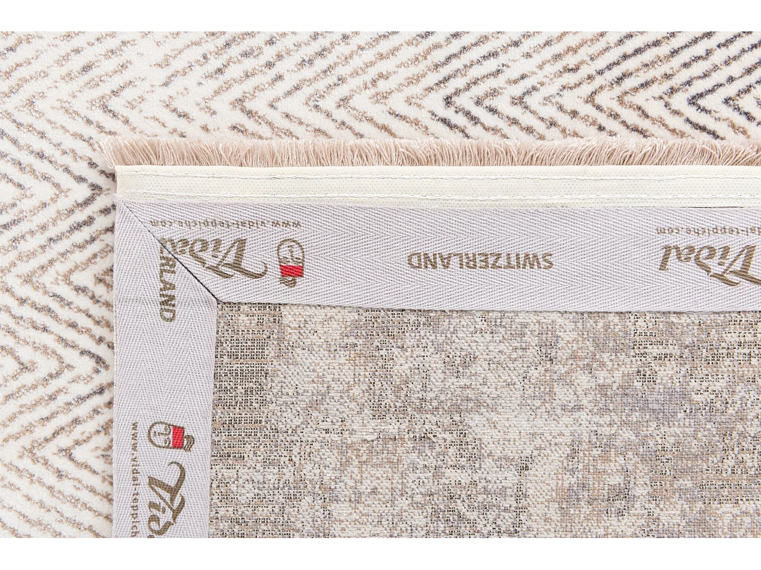 Tapis 125x185 gris Airolo Modern