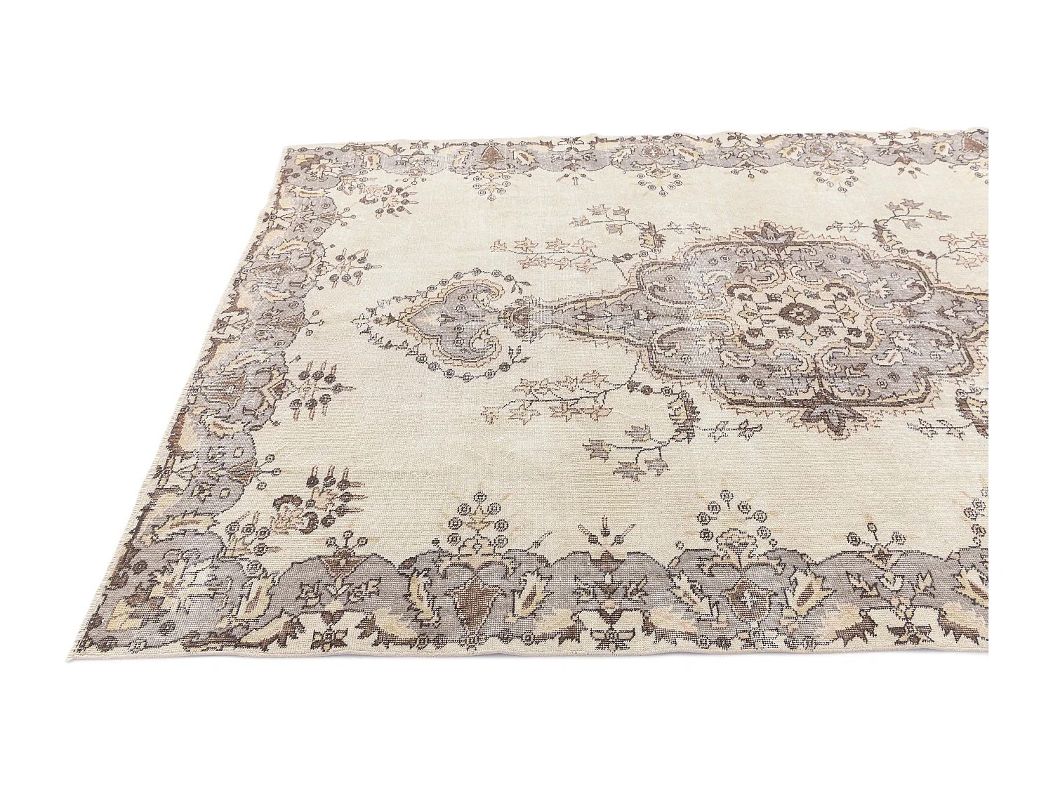 Wollteppich 175x287 Beige Ultra Vintage