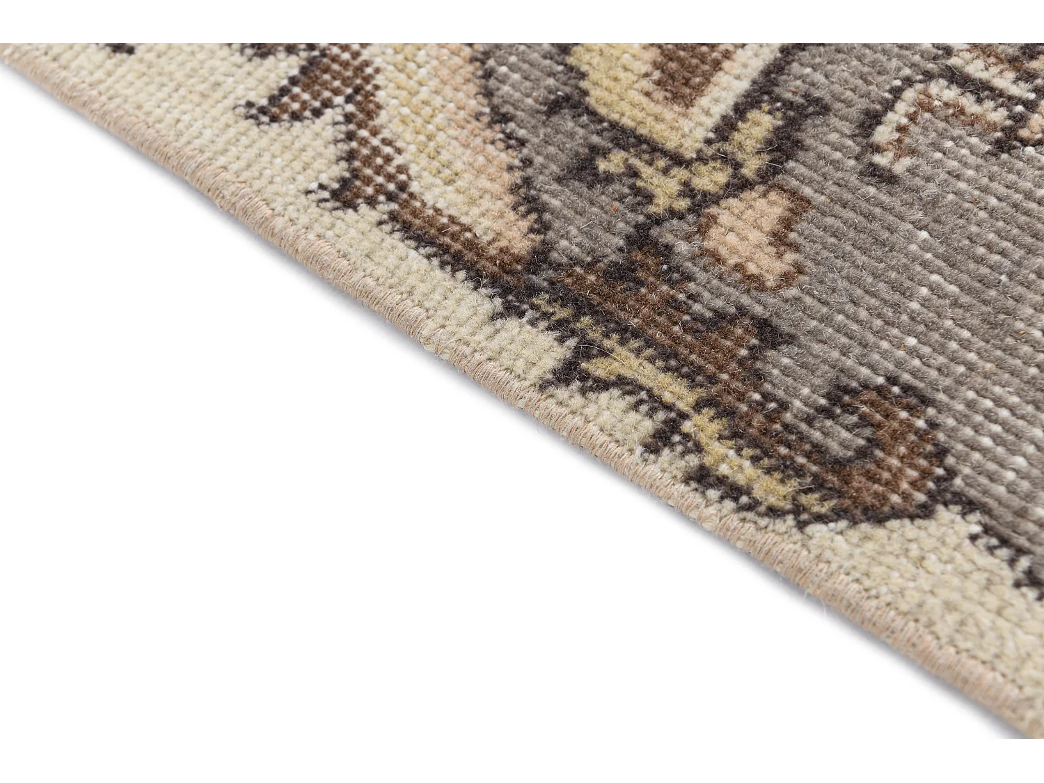 Tapis de laine 175x287 beige Ultra Vintage