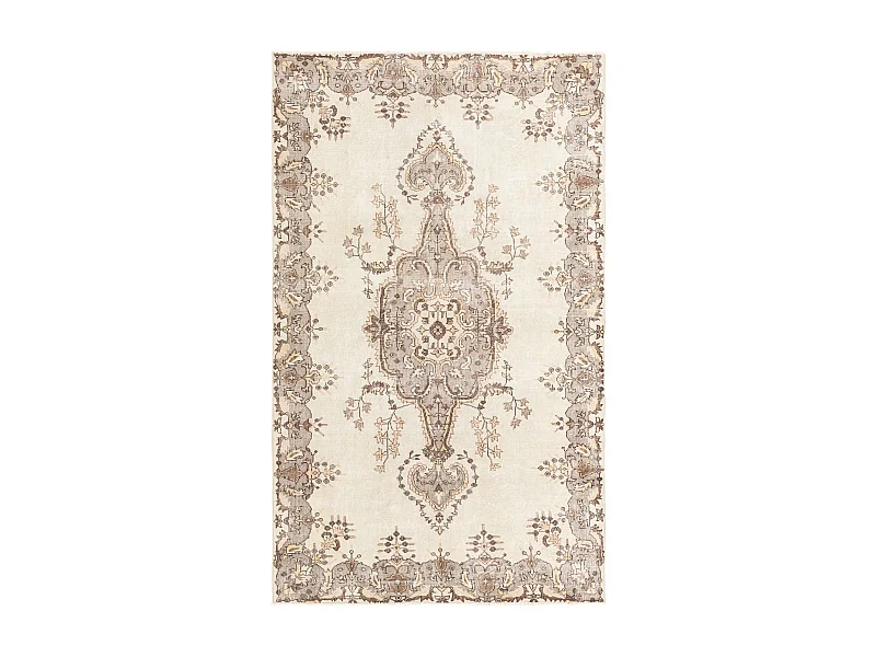 Tapis de laine 175x287 beige Ultra Vintage