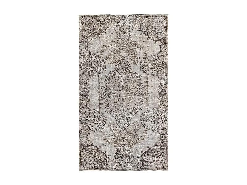 Tapis de laine 160x282 gris Ultra Vintage