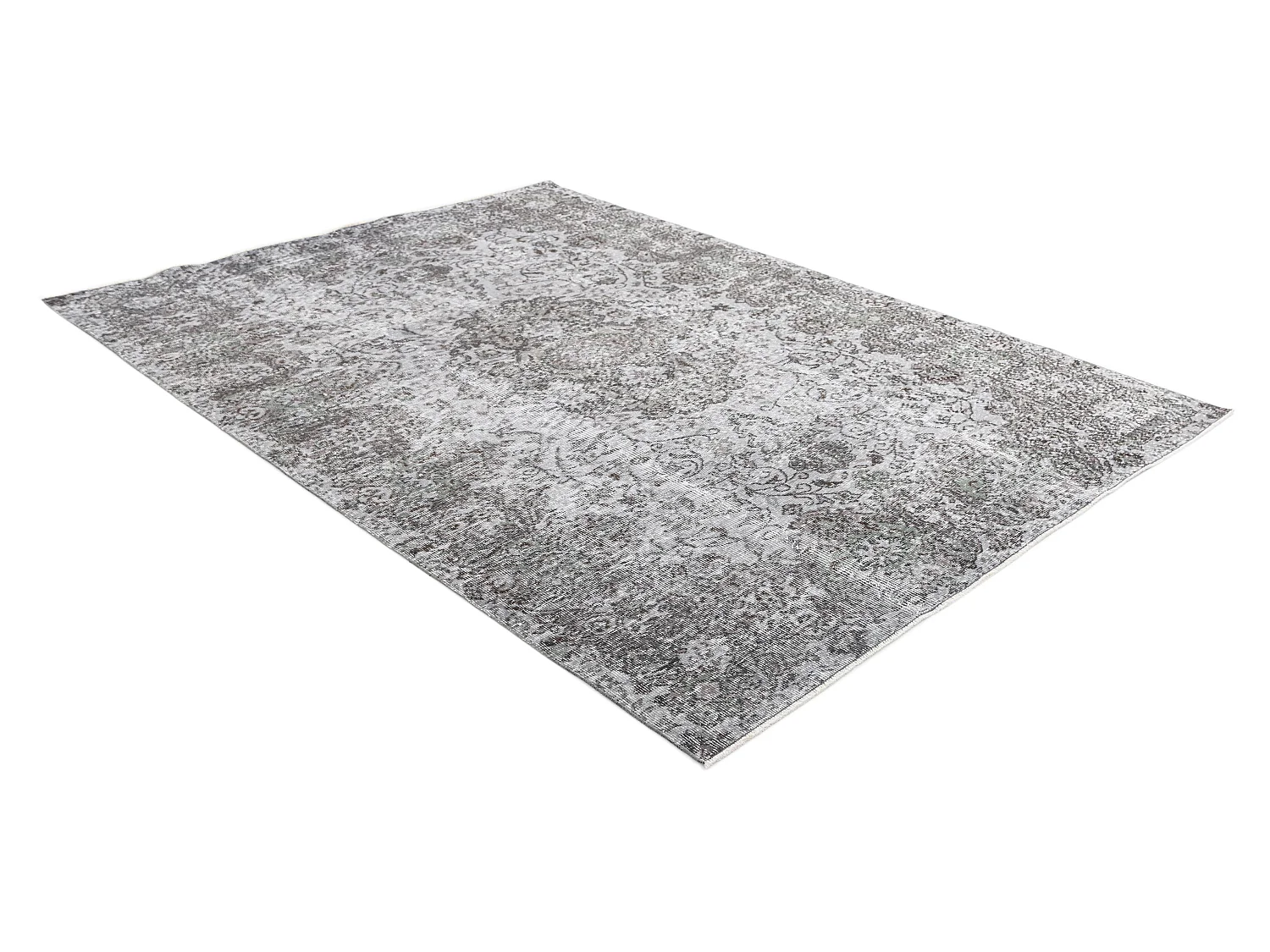 Tapis de laine 170x282 gris Ultra Vintage