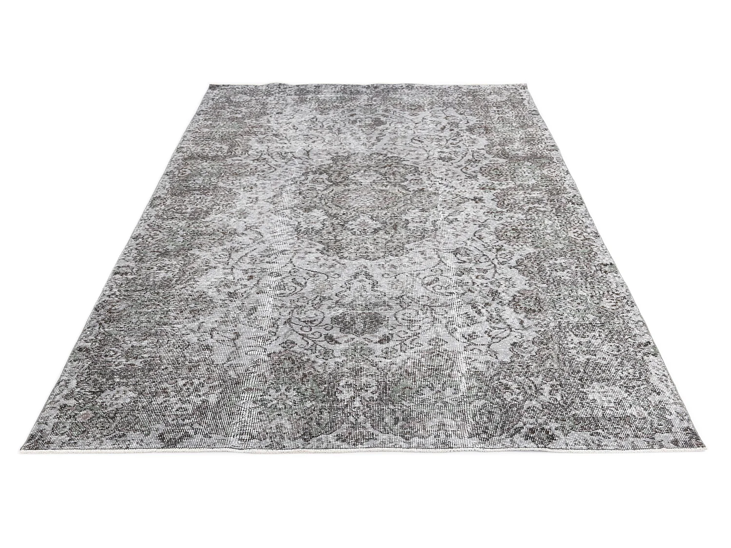 Tapis de laine 170x282 gris Ultra Vintage