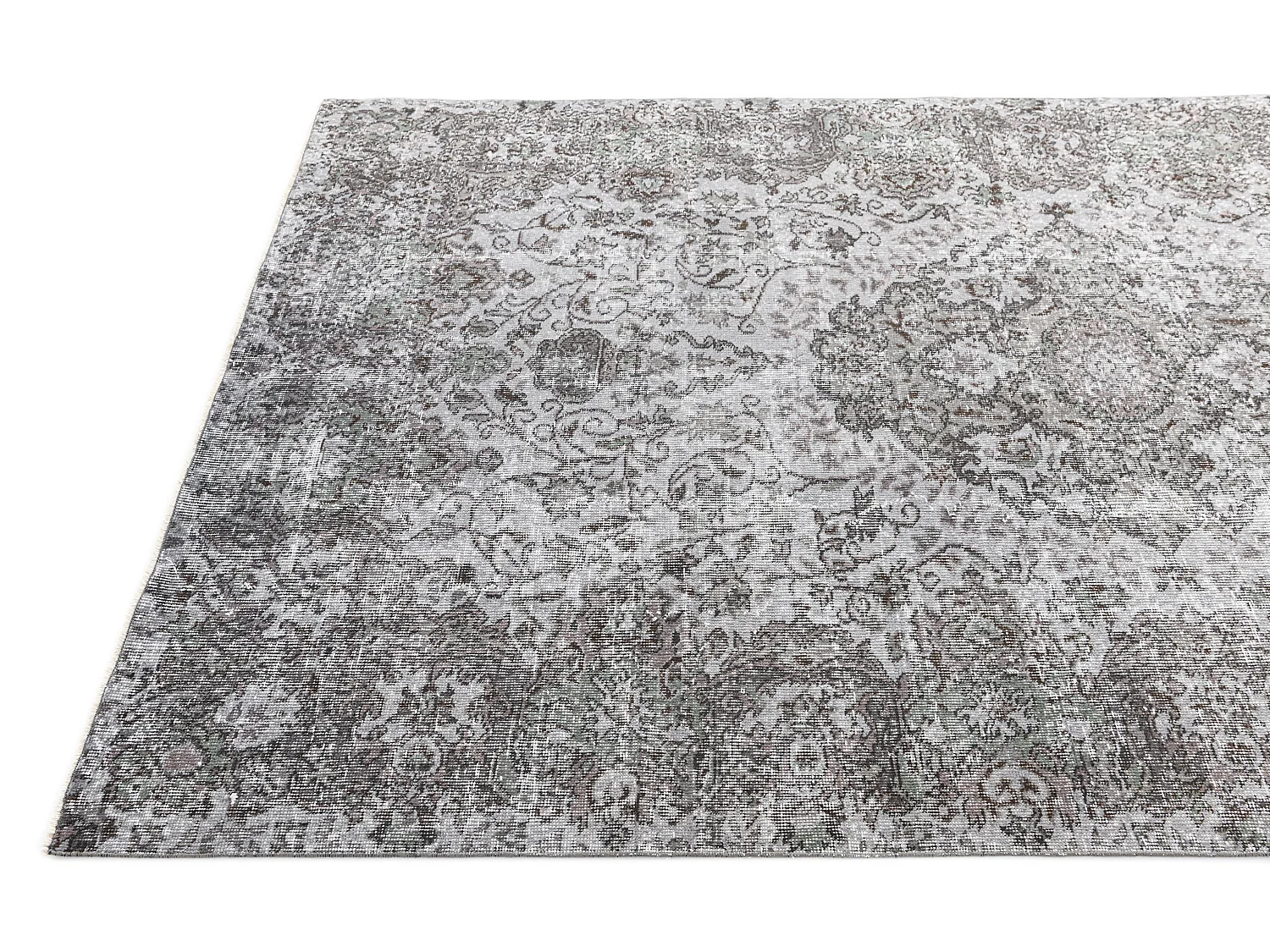 Tapis de laine 170x282 gris Ultra Vintage