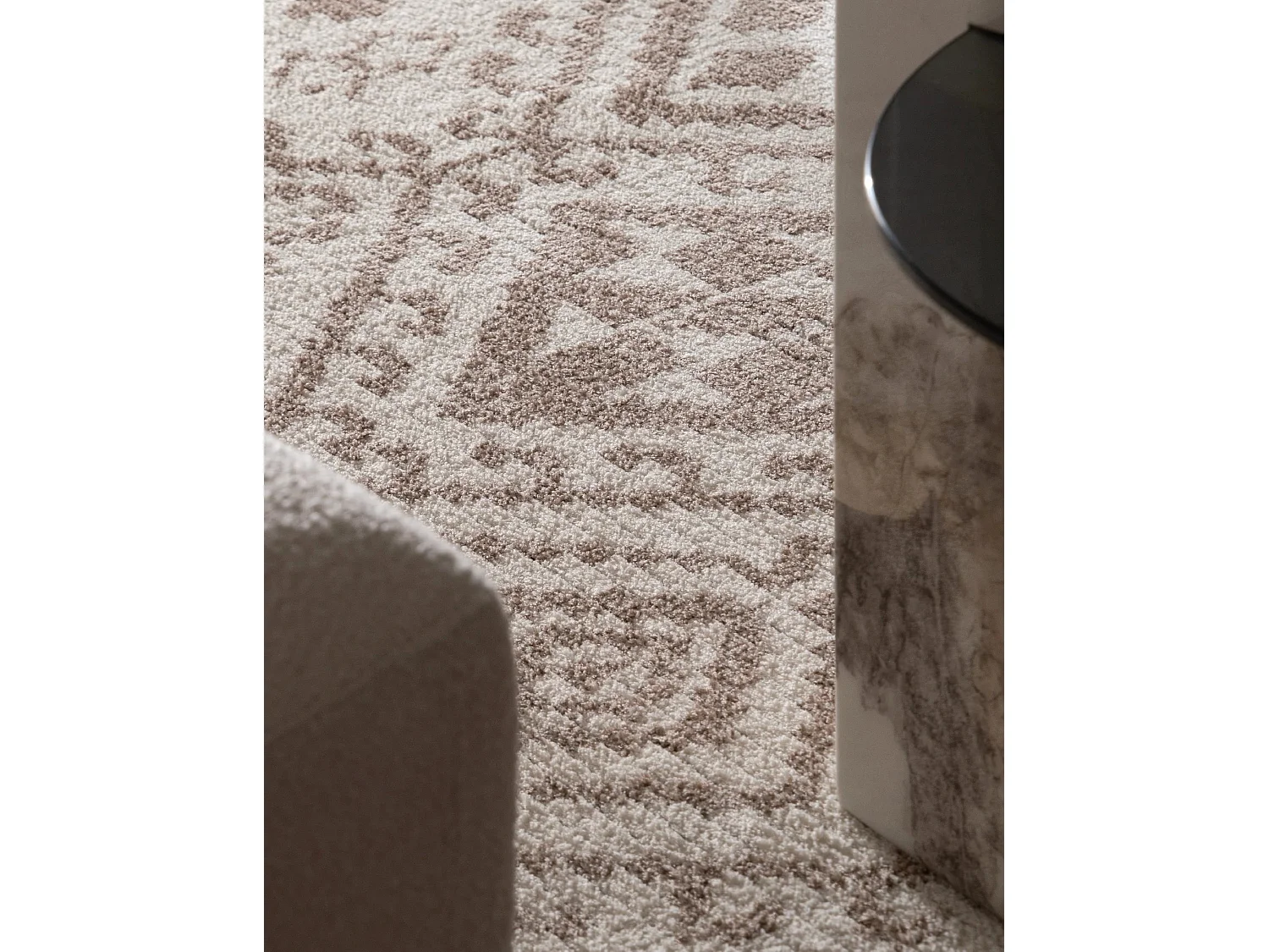 Teppich 240x305 Weiss St. Gallen Folklore