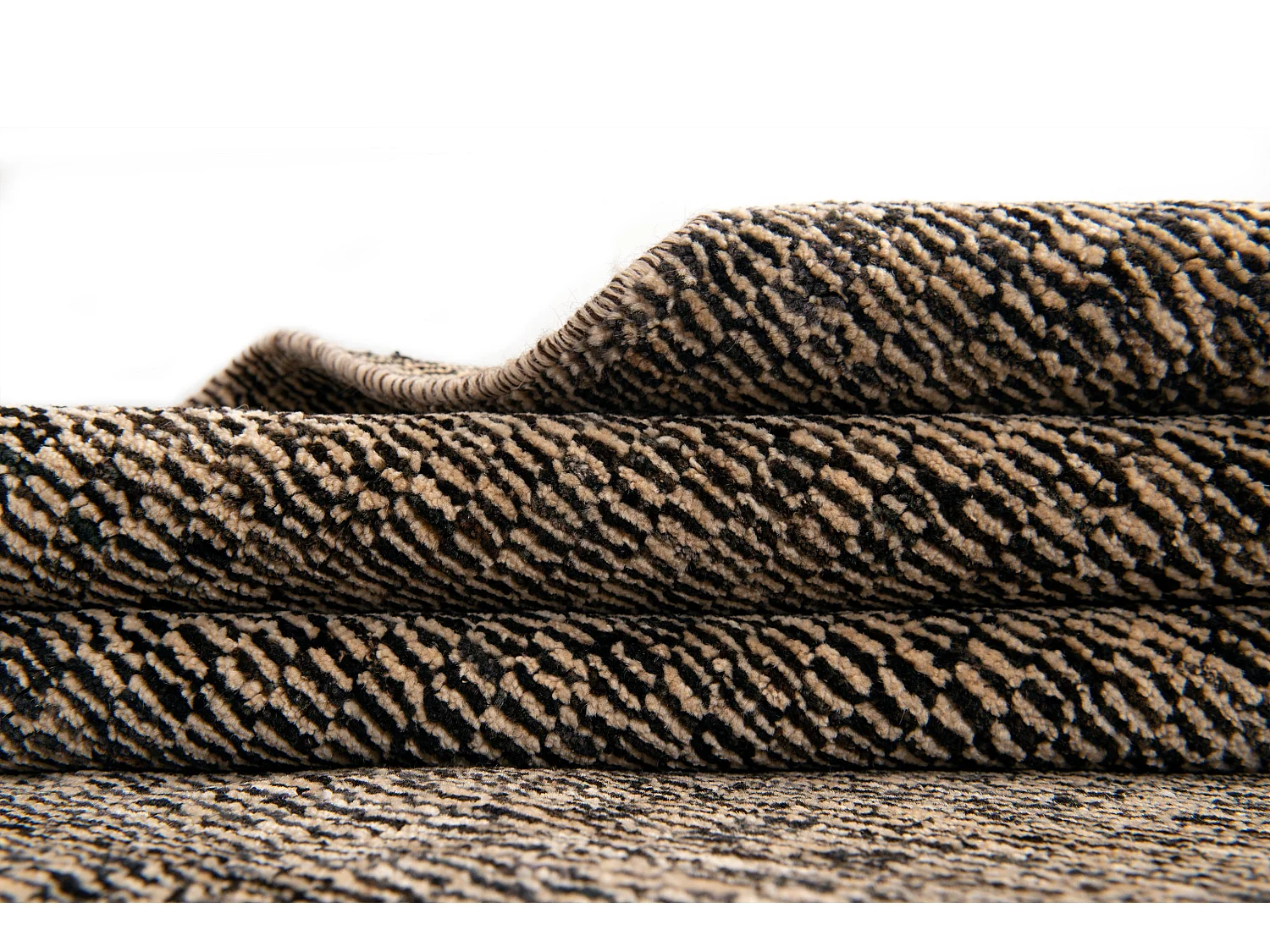 Tapis de laine 179x269 noir Juma