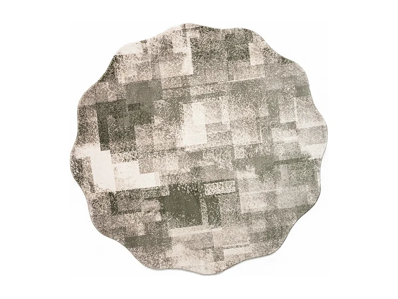 Tapis 120x120 vert Royal Shade